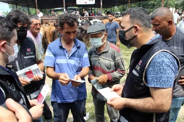Polisten hayvan satıcılarına sahte para uyarısı
