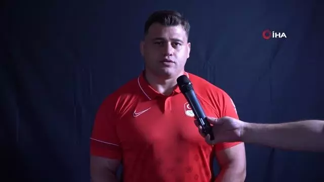 Rıza Kayaalp: 'Hedefim Tokyo'dan altın madalya ile dönmek'