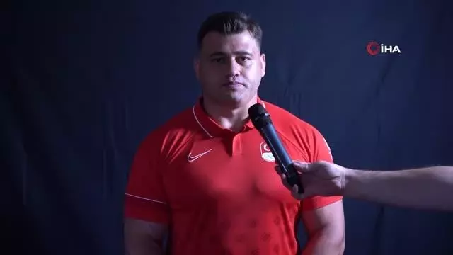 Rıza Kayaalp: 'Hedefim Tokyo'dan altın madalya ile dönmek'