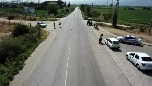 Salihli Jandarma'dan drone destekli denetim