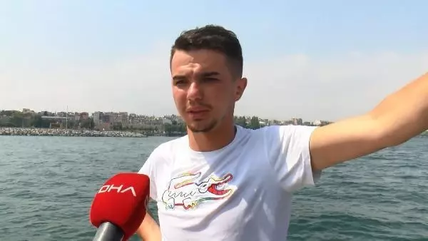 SAMATYA AÇIKLARINDA BİNDİKLERİ TEKNEDEN AĞABEYİNİN KAYBOLDUĞU ANI ANLATTI