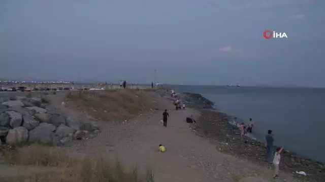 Samatya açıklarında kaybolan genci arama çalışmalarına ara verildi