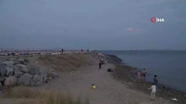 Samatya açıklarında kaybolan genci arama çalışmalarına ara verildi