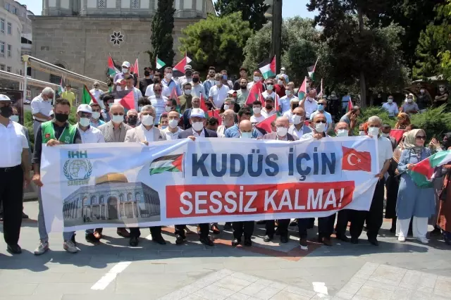 Samsun'da Kudüs için eylem Samsun'da Kudüs için eylem