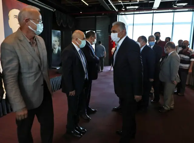 Samsun'da Kurban Bayramı dolayısıyla bayramlaşma töreni düzenlendi