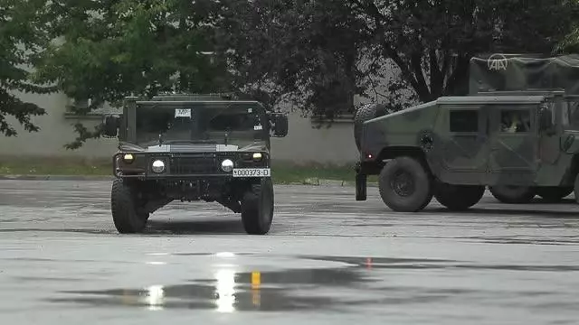 SARAYBOSNA - ABD, Bosna Hersek Silahlı Kuvvetlerine askeri araç yardımında bulundu