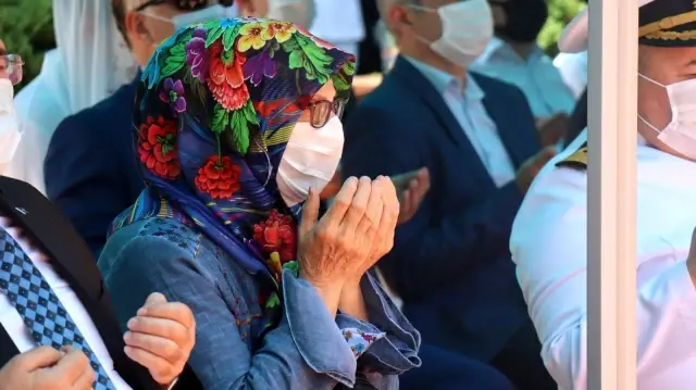 Şehitlikte hüzünlü bayram arefesi