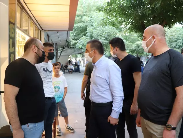 Vali Hacıbektaşoğlu, Güres Caddesi'nde yürütülen yenileme çalışmalarını inceledi
