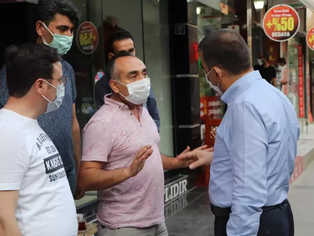 Vali Hacıbektaşoğlu, Güres Caddesi'nde yürütülen yenileme çalışmalarını inceledi