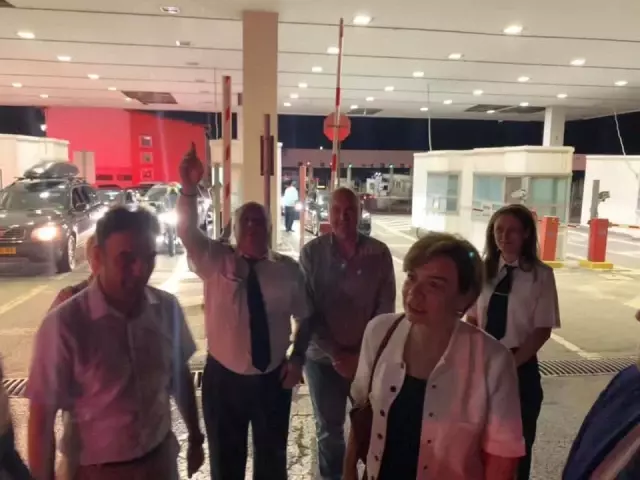 Sıla yolunda Sırbistan-Bulgaristan gümrük kapılarında yoğunluk (2)