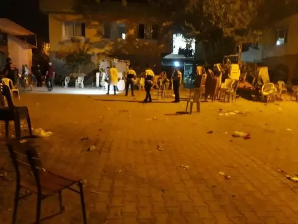 MERSİN-SOKAK DÜĞÜNÜNDE MAGANDA DEHŞETİ: 10 YARALI