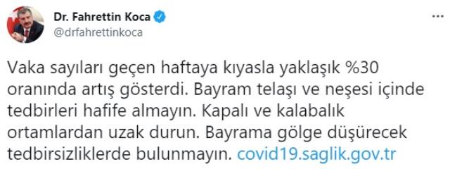 Son Dakika: Türkiye'de 19 Temmuz günü koronavirüs nedeniyle 50 kişi vefat etti, 7 bin 667 yeni vaka tespit edildi