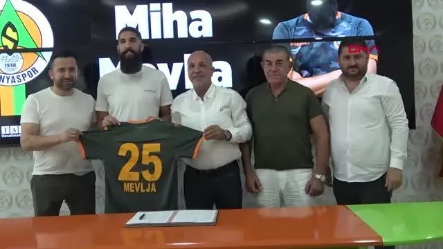 SPOR Aytemiz Alanyaspor'a Sloven stoper SPOR Aytemiz Alanyaspor'a Sloven stoper