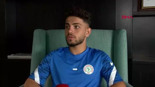 SPOR Çaykur Rizesporlu Mithat Pala: Formayı almak istiyorum
