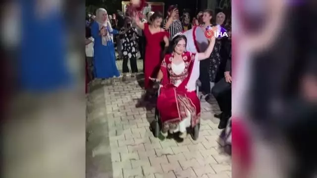 Tekerlekli sandalyeden nikah masasına uzanan aşk hikayesi