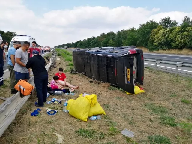 TEM Otoyolunda can pazarı
