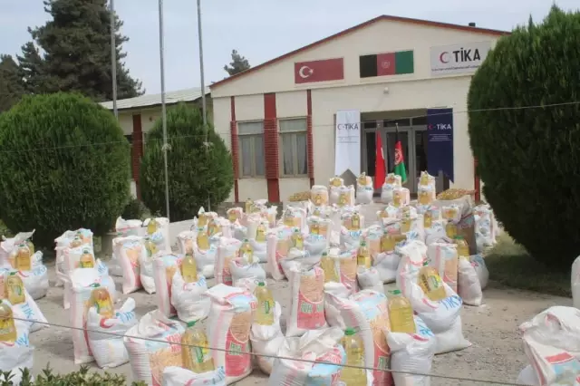 TİKA, Afganistan'da Kurban Bayramı dolayısıyla ihtiyaç sahibi ailelere gıda yardımında bulundu