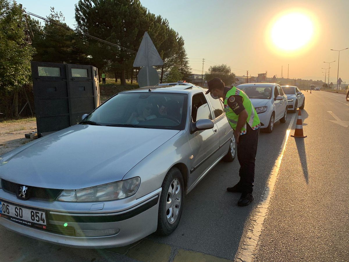 Tokat'ta bayram öncesi trafik denetimi