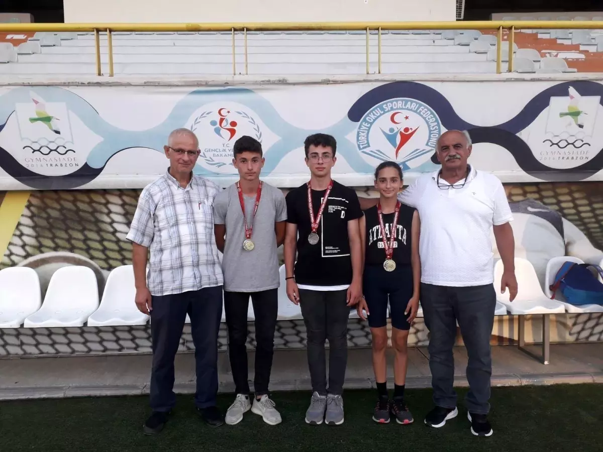 Trabzon Büyükşehir Belediyespor sporcuları atletizm festivalinde 2 altın 1 gümüş madalya kazandı