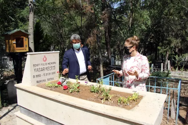 Kurban Bayramı arifesinde şehitlik ziyareti yapıldı