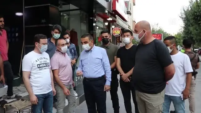Vali Hacıbektaşoğlu, Güres Caddesi'nde yürütülen yenileme çalışmalarını inceledi