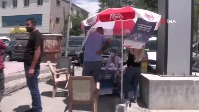 Varto'da aşılama devam ediyor