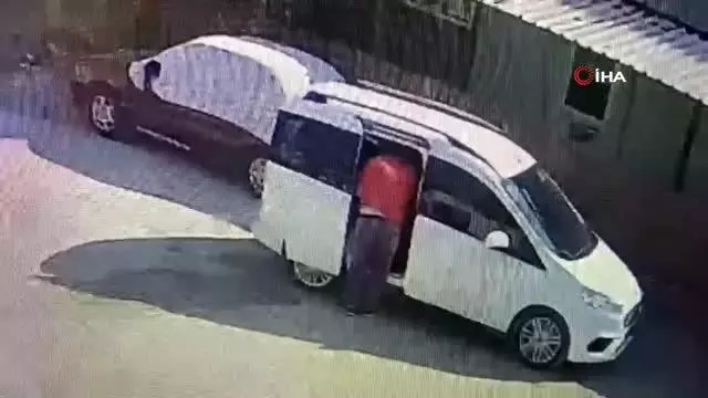 Yaşlı adamın kurbanlıklarını böyle çaldı Yaşlı adamın kurbanlıklarını böyle çaldı