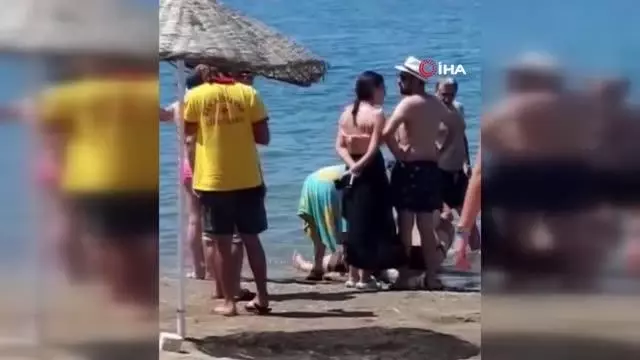 Yaşlı kadın serinlemek için girdiği denizde boğuldu