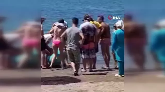 Yaşlı kadın serinlemek için girdiği denizde boğuldu