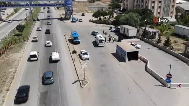43 ilin geçiş noktası helikopterle havadan denetlendi: Bayramın ilk gününde yollar sakin