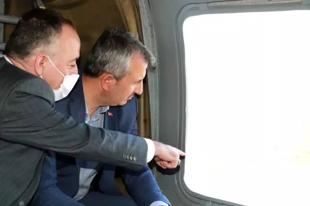 43 ilin geçiş noktası helikopterle havadan denetlendi: Bayramın ilk gününde yollar sakin