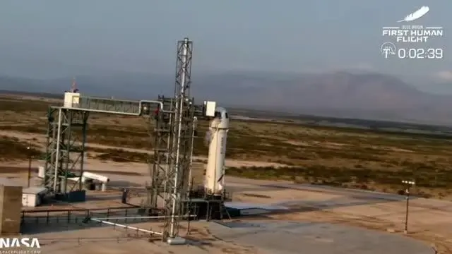 ABD'li e-ticaret devi Amazon'un kurucusu Jeff Bezos'un, Blue Origin aracıyla uzay seyahati ABD'li e-ticaret devi Amazon'un kurucusu Jeff Bezos'un, Blue Origin aracıyla uzay seyahati