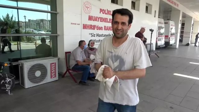Acemi kasaplar hastanelik oldu