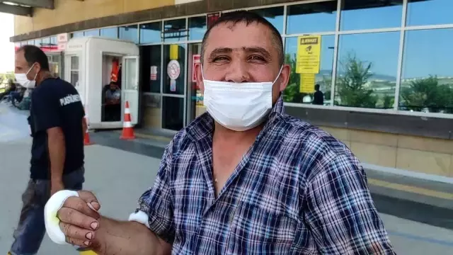 Acemi kasaplar hastaneye koştu