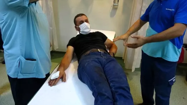 Acemi kasaplar hastanelere koştu