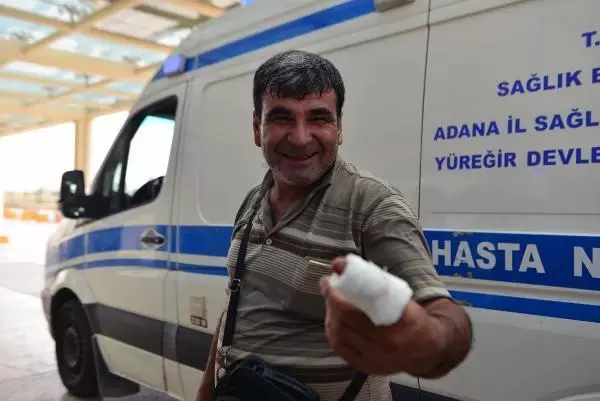 Adana'da acemi kasaplar hastanelere koştu