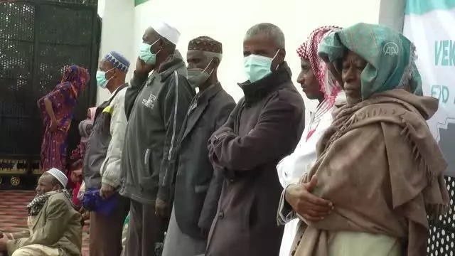 ADDİS ABABA - Türkiye Diyanet Vakfı, Etiyopya'da kurban bağışında bulundu