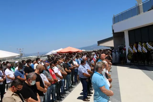 Akhisarspor Başkanı Hüseyin Eryüksel son yolculuğuna uğurlandı