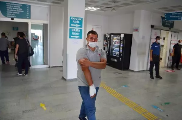 AKSARAY'DA ACEMİ KASAPLAR, KENDİLERİNİ KESTİ