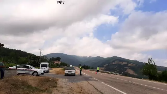 Alacam'da jandarmadan bayram uygulaması