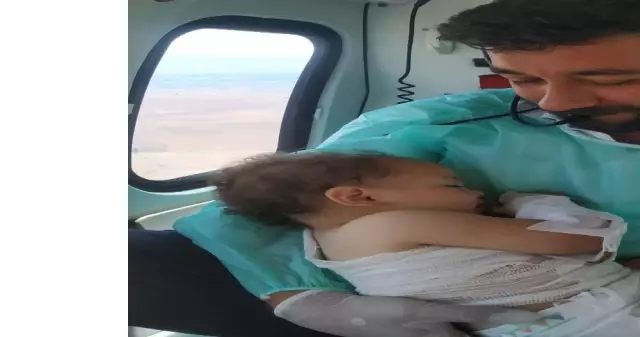 Ambulans helikopterde görevli ATT, Türkiye'nin ikinci defa içini ısıttı
