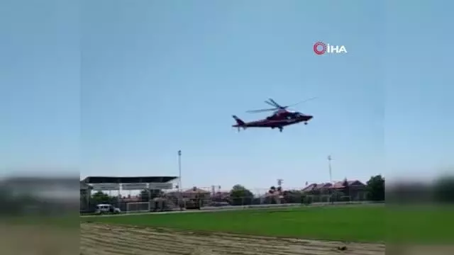 Ambulans helikopterde görevli ATT, Türkiye'nin ikinci defa içini ısıttı