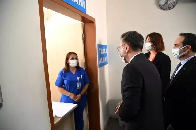 Aydın Valisi Aksoy sağlık çalışanları ve hastaları unutmadı