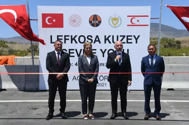 'LEFKOŞA KUZEY ÇEVRE YOLUMUZ, HAYIRLI OLSUN'