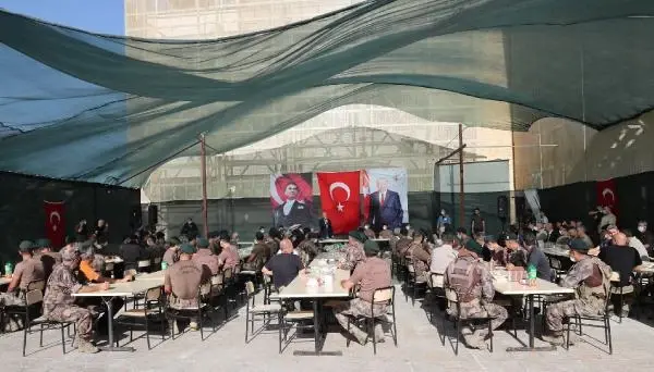 Son dakika haberi | Bakan Soylu, Afrin'de ziyaretlerde bulundu