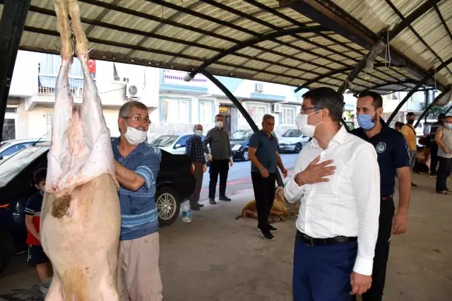 Başkan Çelik vatandaşlarla bayramlaştı