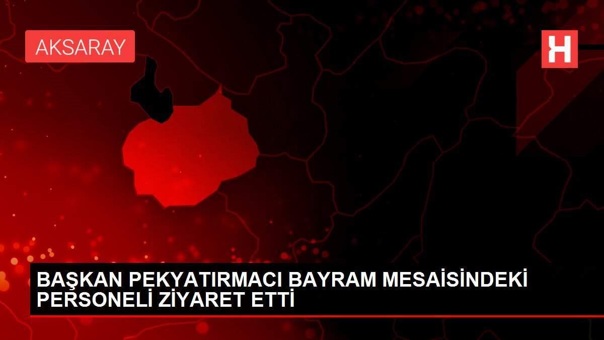 BAŞKAN PEKYATIRMACI BAYRAM MESAİSİNDEKİ PERSONELİ ZİYARET ETTİ BAŞKAN PEKYATIRMACI BAYRAM MESAİSİNDEKİ PERSONELİ ZİYARET ETTİ