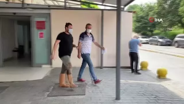 Acemi kasaplar hastanelik oldu