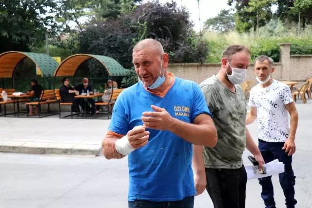 Acemi kasaplar hastanelik oldu