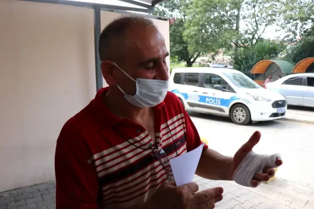 Acemi kasaplar hastanelik oldu